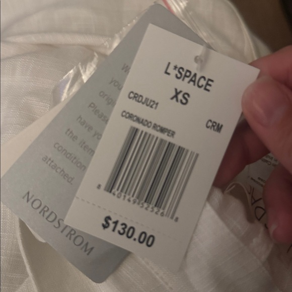 L*Space Coronado Romper In Cream XS - Picture 5 of 5